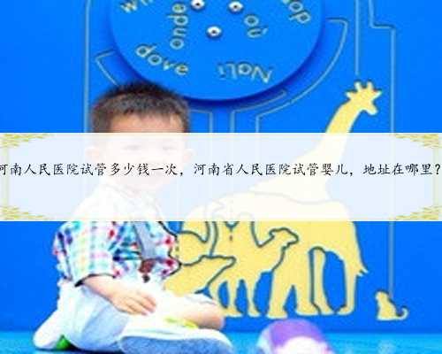 河南人民医院试管多少钱一次，河南省人民医院试管婴儿，地址在哪里？